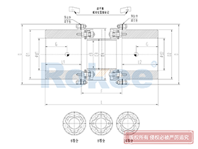 RLQU Diaphragm Coupling