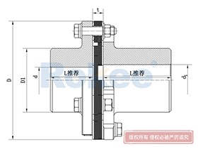 JMII Diaphragm Coupling