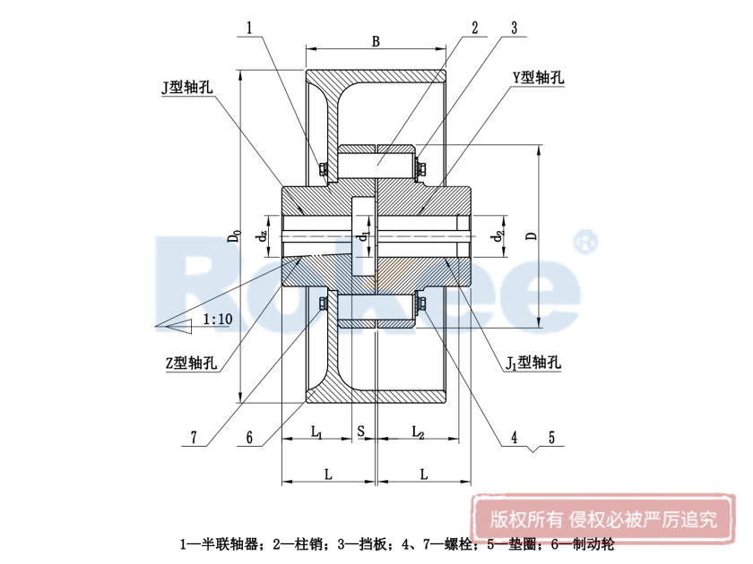 大庆HLL联轴器,大庆HLL弹性柱销联轴器,大庆HLL弹性联轴器,大庆HLL柱销联轴器