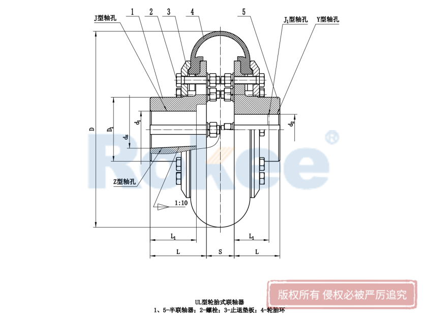 LLA轮胎联轴器