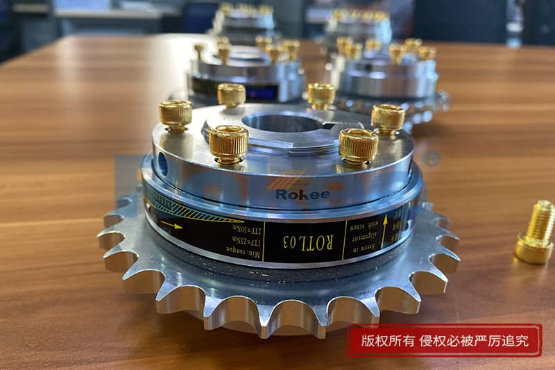 扭力限制器,扭矩限制器,力矩限制器,扭力联轴器,扭矩联轴器,力矩联轴器,安全离合器,Rokee安全齿式联轴器公司,荣基安全联轴器生产厂家